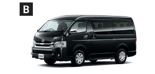 Toyota Highace Film production van rental Mini van Small Production crew