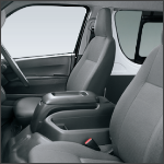 Mid size of production van in Japan