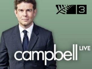 Campbell Live - John Campbell ''Campbell Live'' - New Zealand